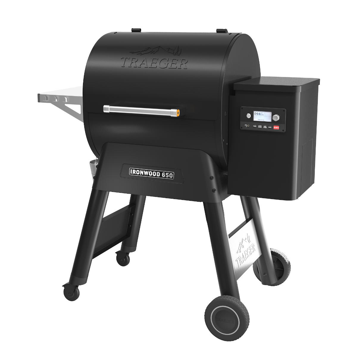 Traeger Pelletgrill Ironwood 650, Schwarz mit 2022 Controller
