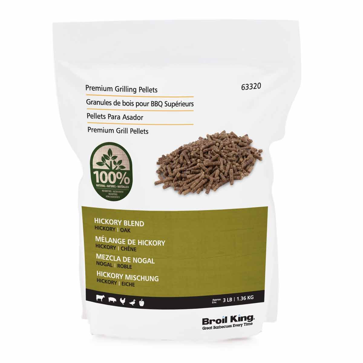 Broil King Grillpellets Hickory | 1,36 kg