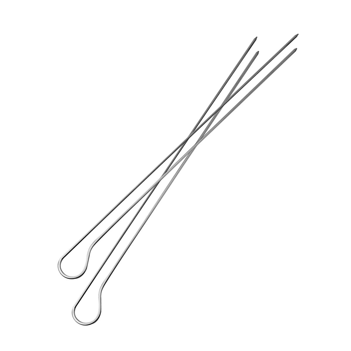 SANTOS Edelstahl Doppelspieße 8 Stück SANTOS Edelstahl Doppelspieße 8 Stück