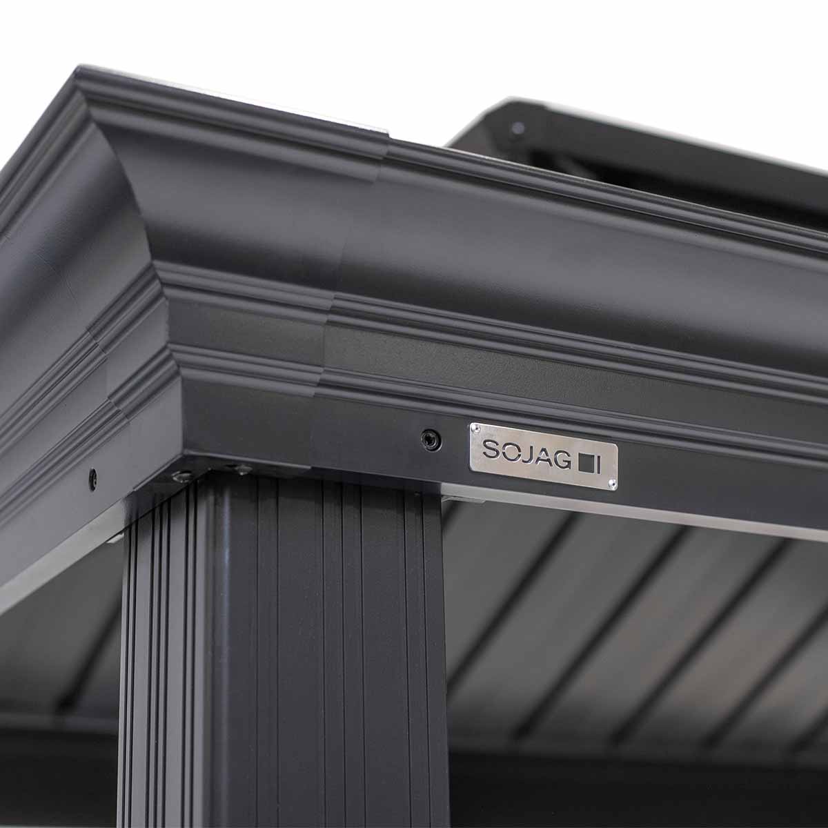 SOJAG Messina BBQ Pavillon | 292 x 179 cm | Anthrazit