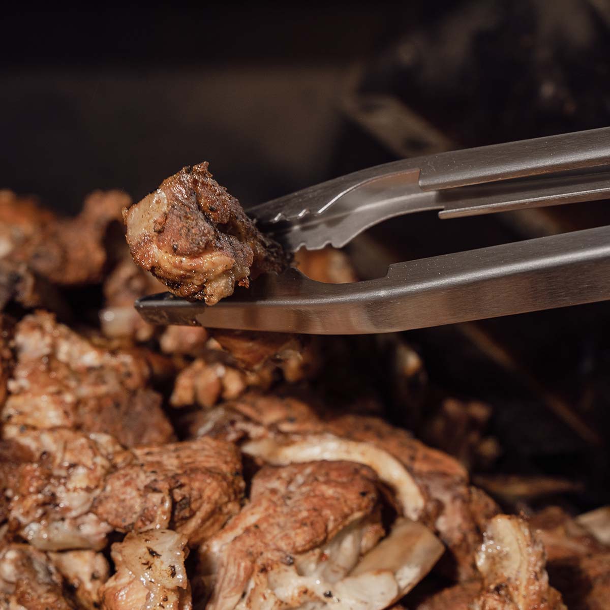 SANTOS Premium Grillpinzette Edelstahl, 41 cm SANTOS Premium Grillpinzette Edelstahl, 41 cm