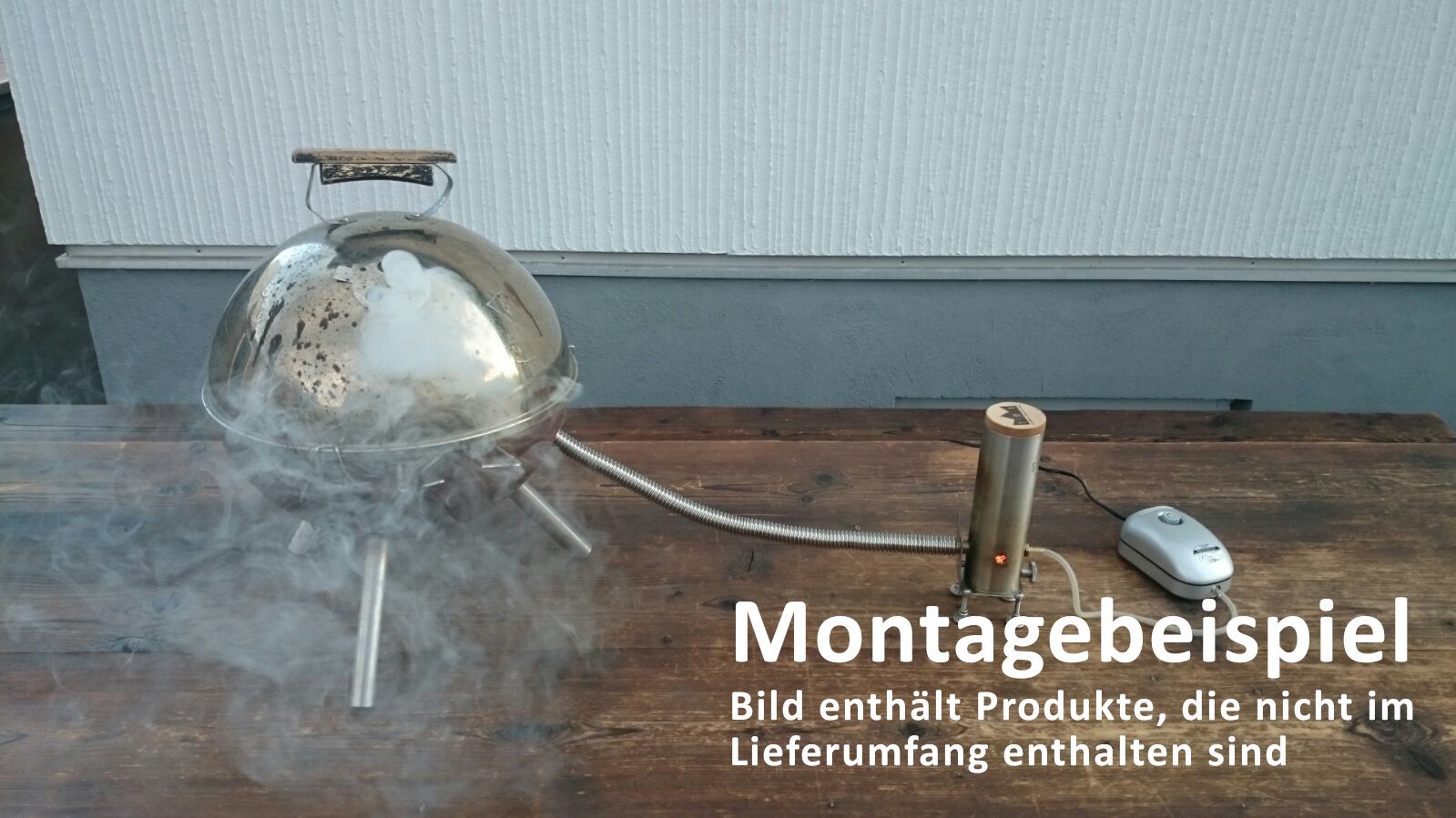 Smo-King Flexrohr 2 m - 16mm für Grill-Smo