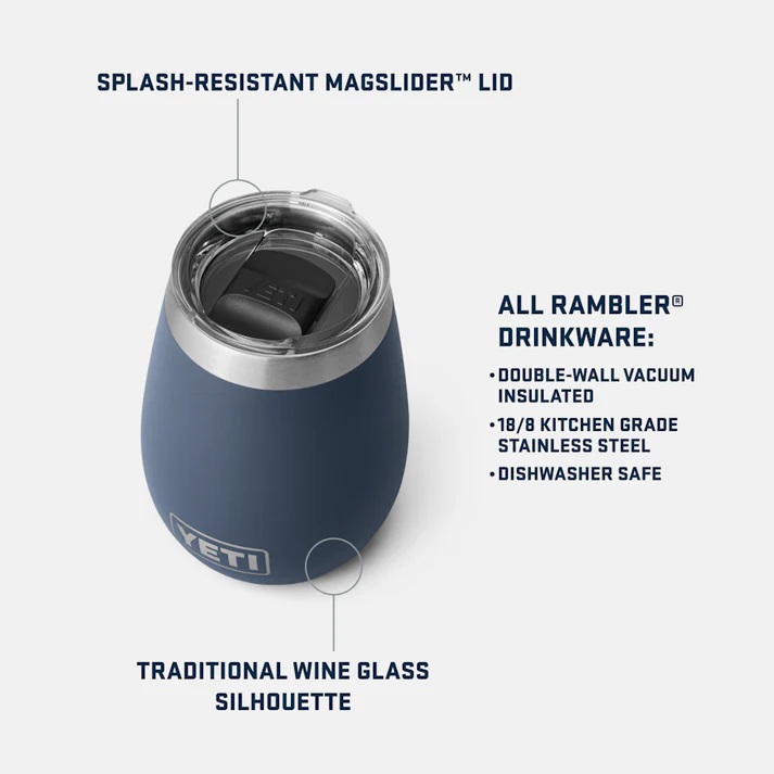 YETI Thermobecher Rambler 10 Oz Wine Tumbler