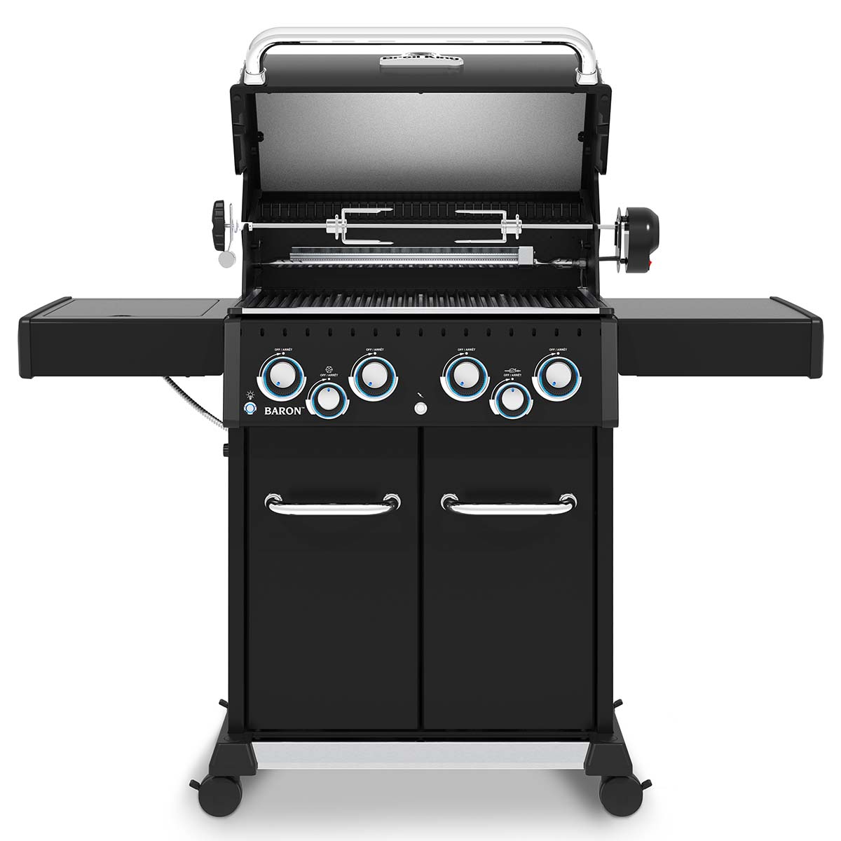 Broil King Baron 490 Shadow inkl. Drehspieß & IR, 2024 Broil King Baron 490 Shadow inkl. Drehspieß & IR, 2024