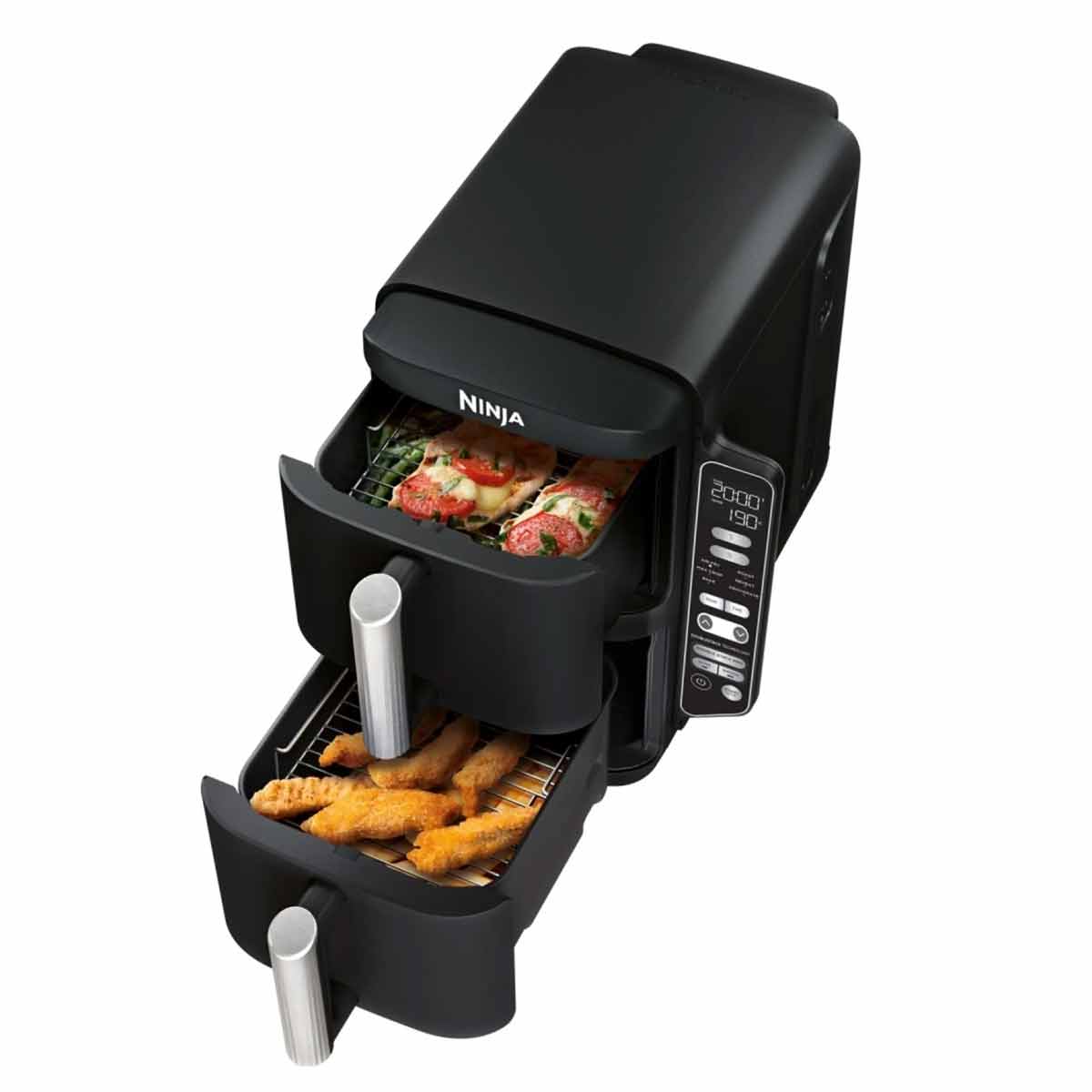 Ninja Double Stack 2‑Ebenen Heißluftfritteuse 7,6 L 