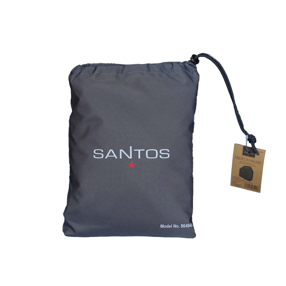SANTOS Abdeckhaube 155,5 x 65 x 130 cm | Anthrazit