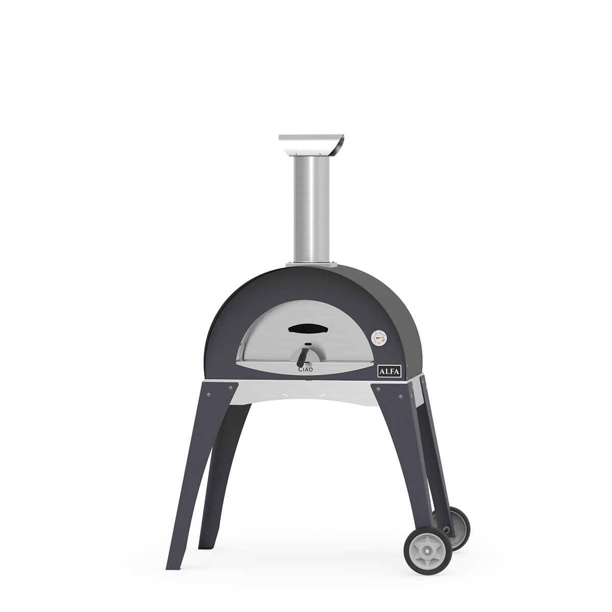 Alfa Forni Unterbau für Pizzaofen Ciao, Grau Alfa Forni Unterbau für Pizzaofen Ciao, Grau