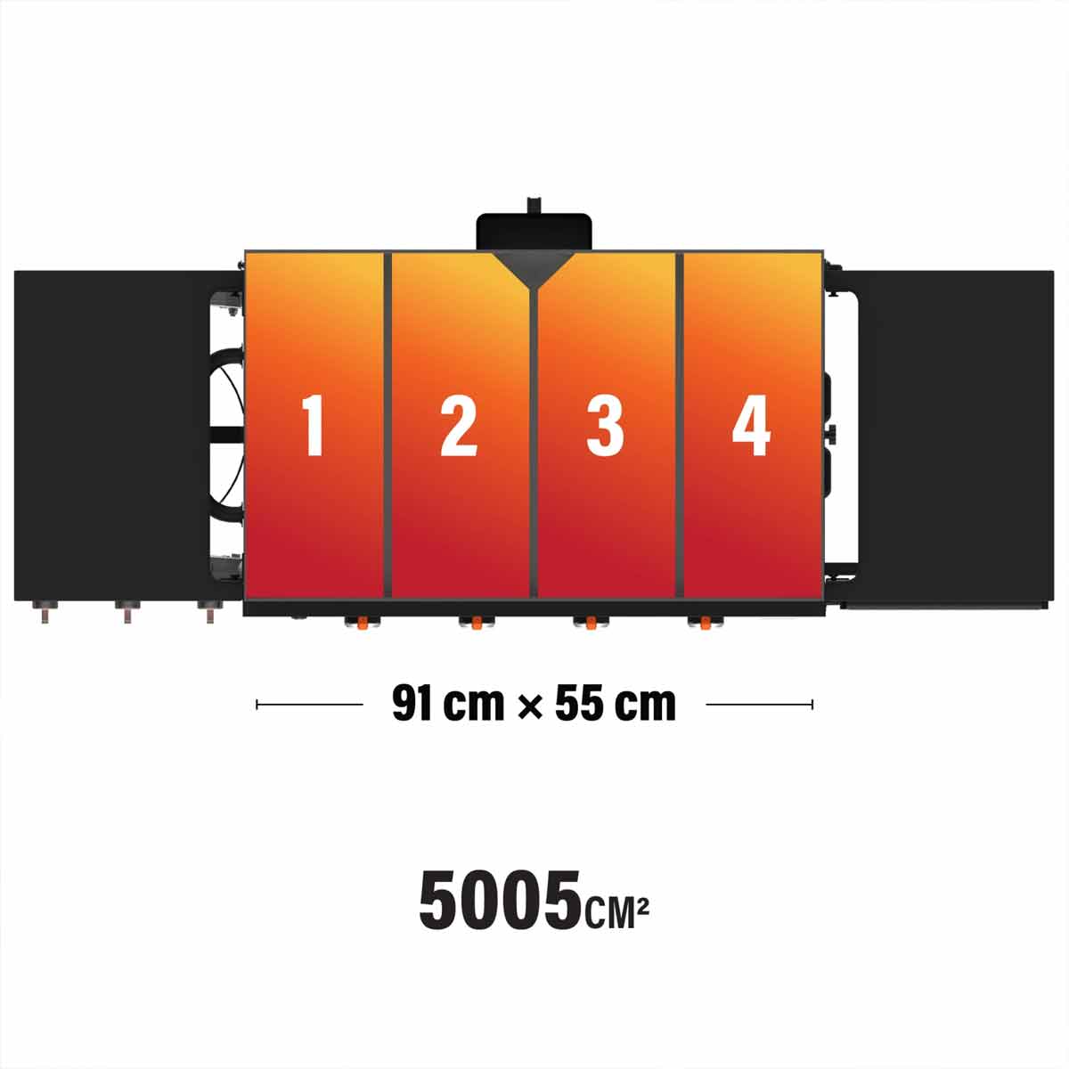 Blackstone Plancha Grill 36" Griddle mit Hardcover
