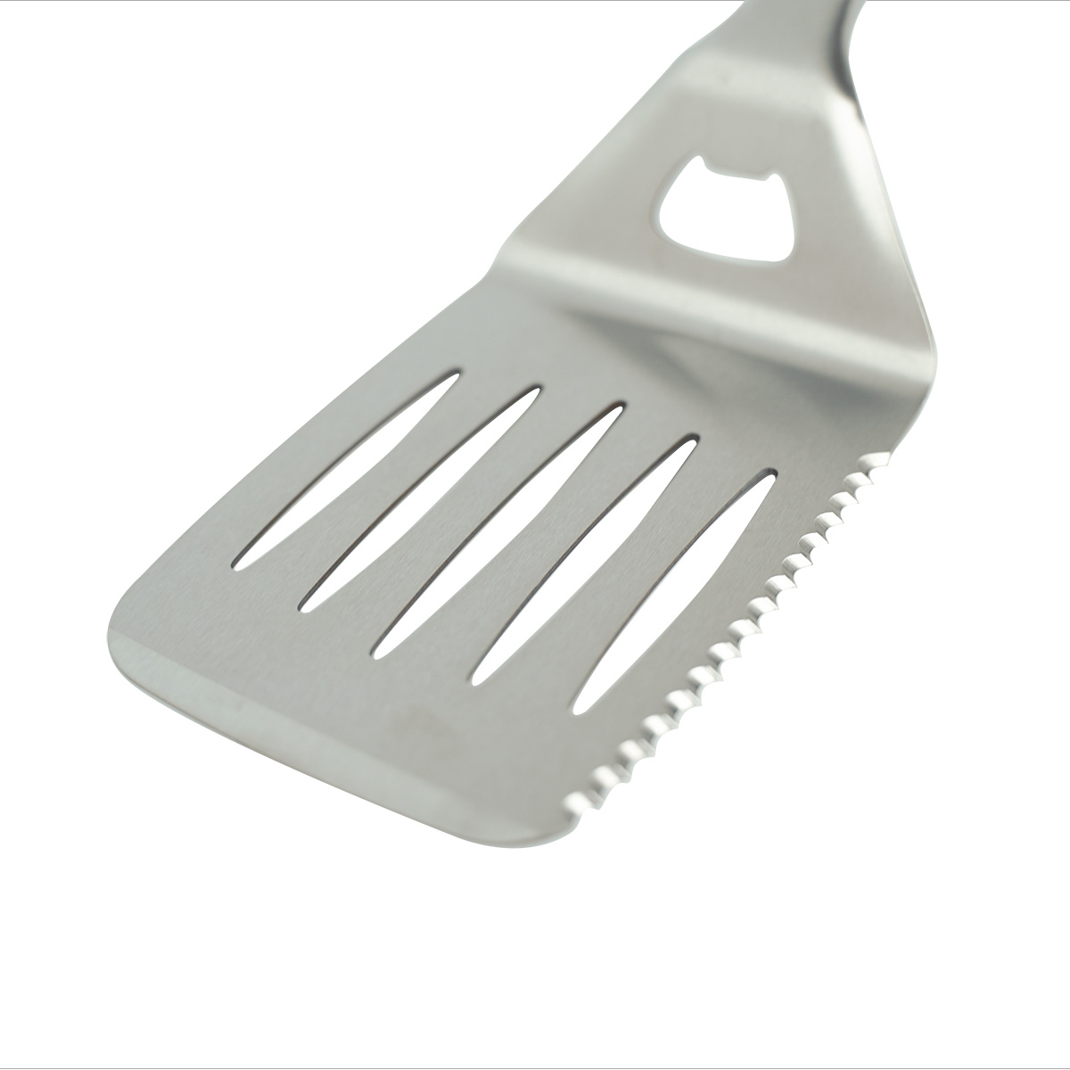SANTOS Premium Grillwender Edelstahl | 45 cm