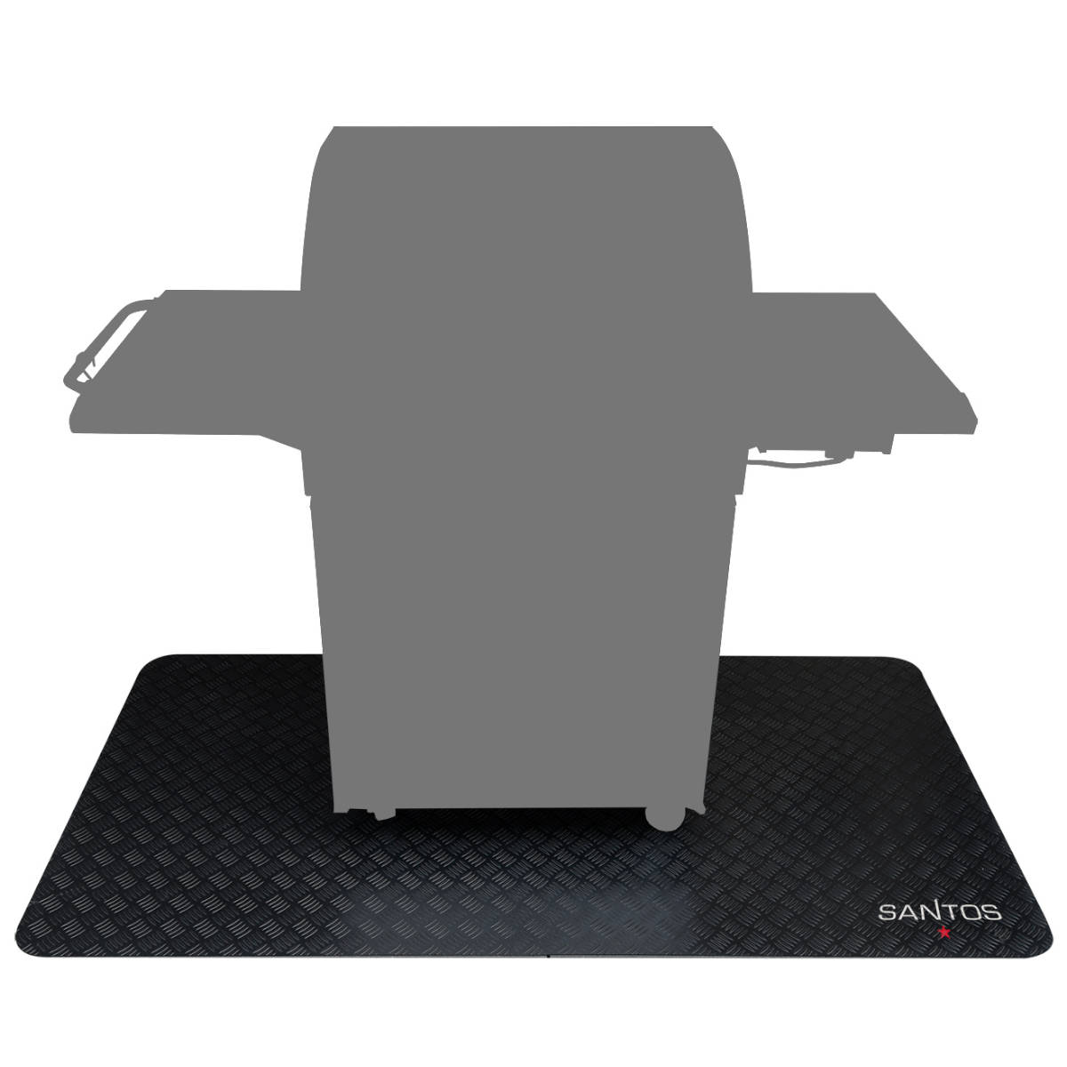 SANTOS Grillmatte Bodenschutz 190 x 100 cm SANTOS Grillmatte Bodenschutz 190 x 100 cm
