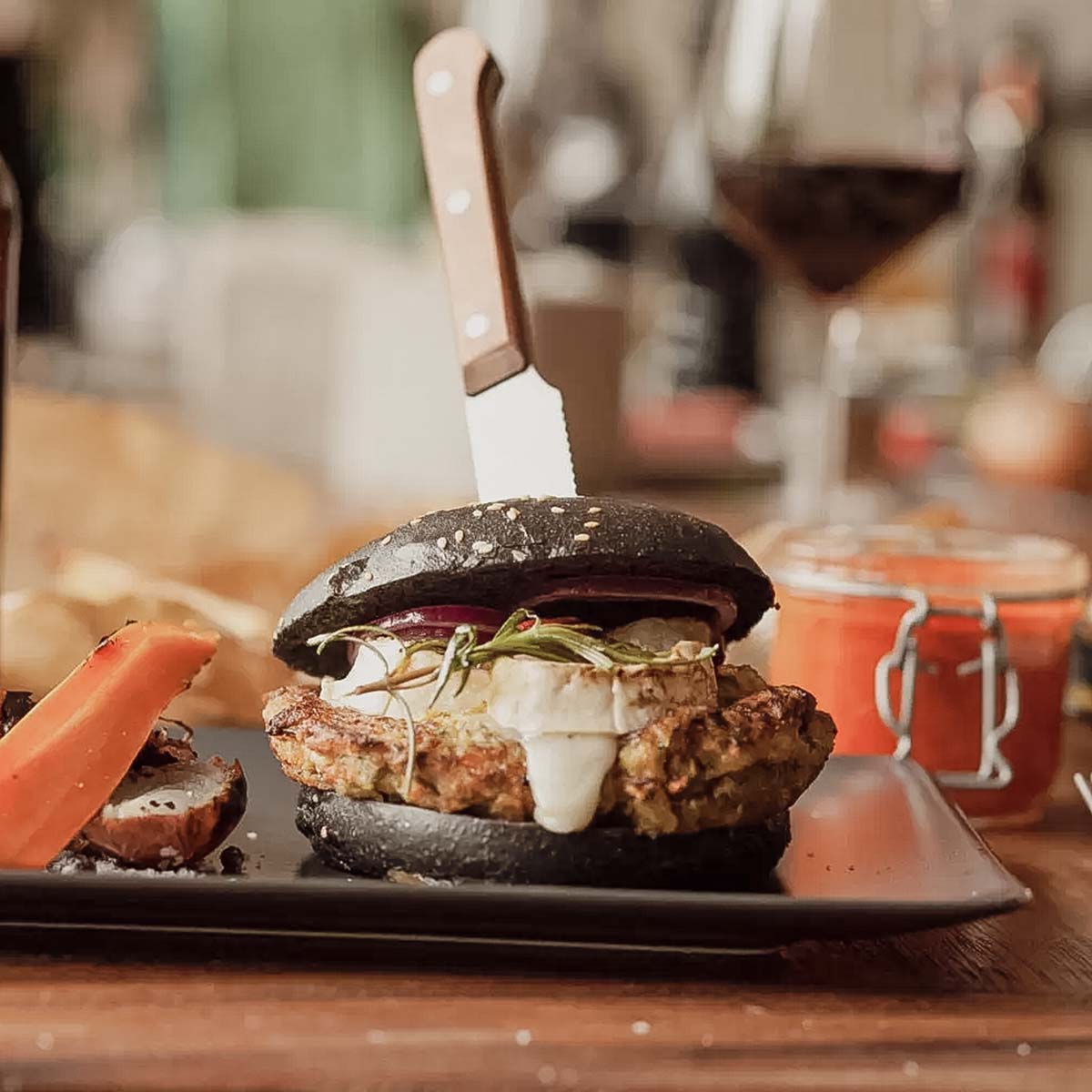 SANTOS Burgerdevil Burgereisen, Gusseisen, Ø 12 cm SANTOS Burgerdevil Burgereisen, Gusseisen, Ø 12 cm