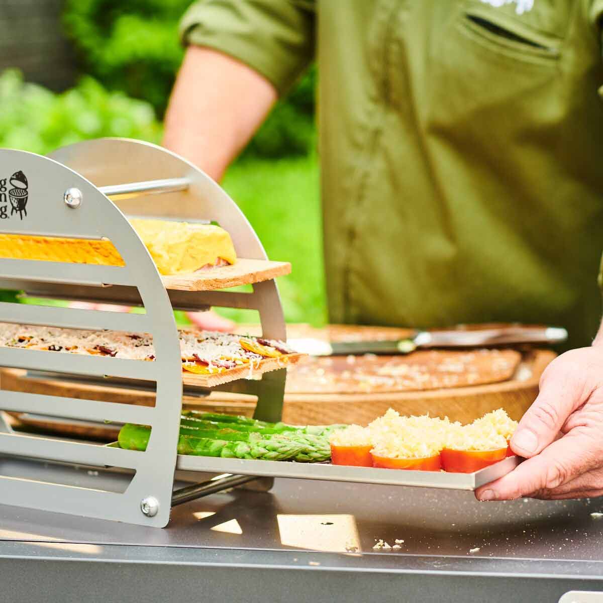 Big Green Egg Räucherturm Smoking Tower