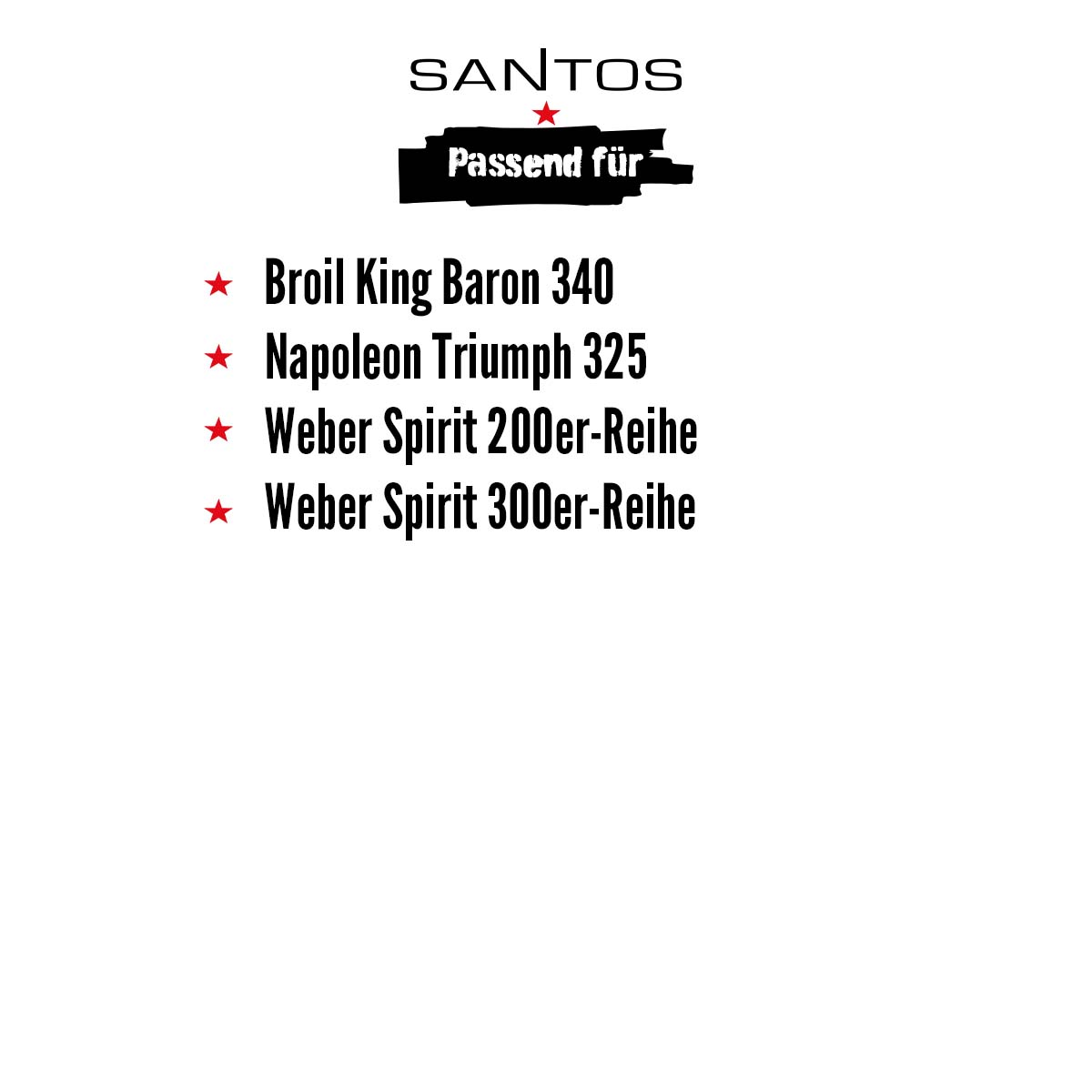 SANTOS Grill Abdeckhaube, PVC / Polyester, 130 x 46 x 120 cm