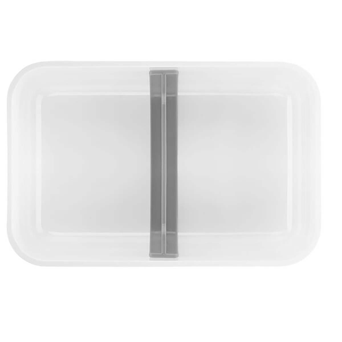 ZWILLING FRESH & SAVE Vakuum Lunchbox L | flach | Kunststoff | Weiß-grau