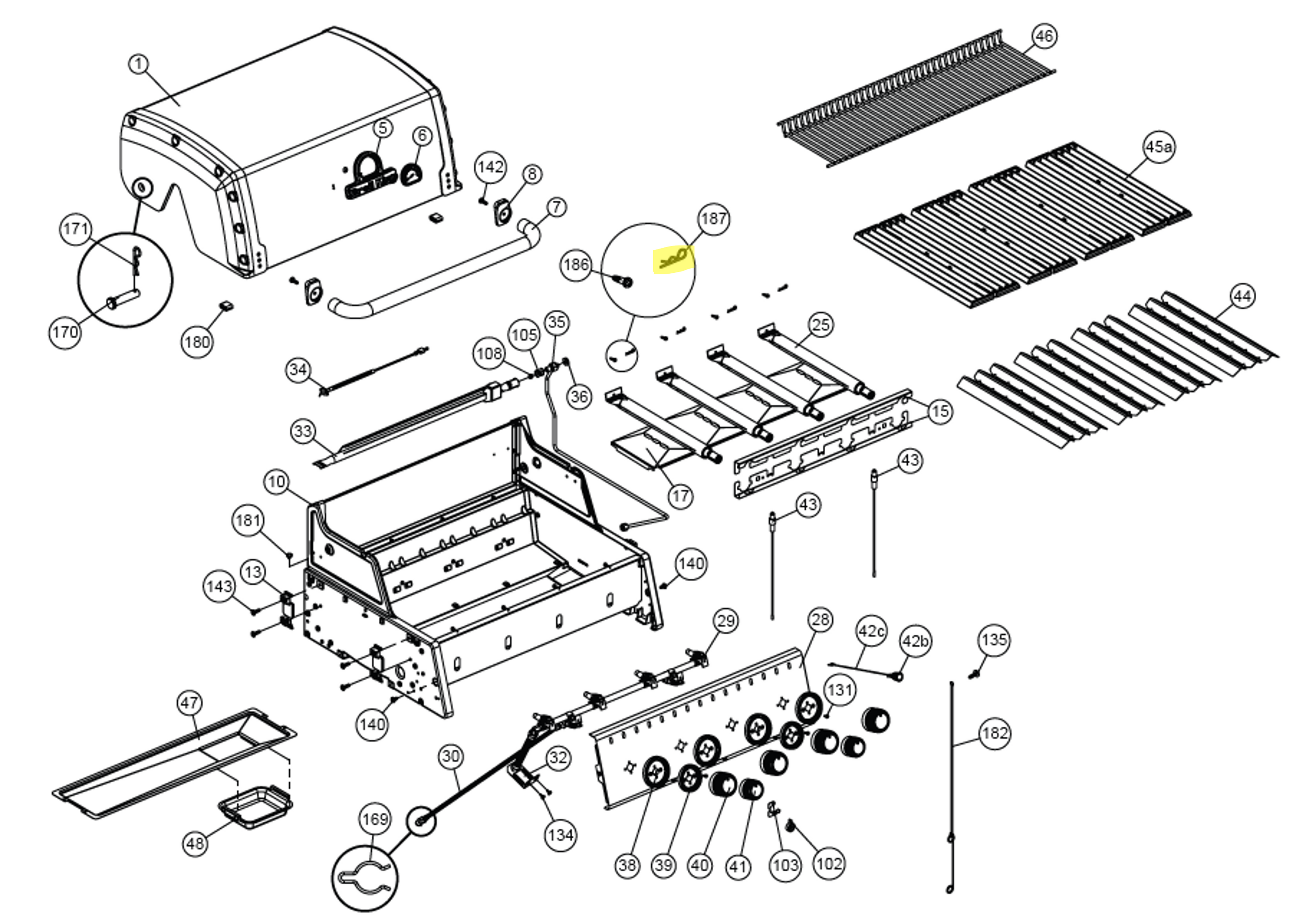 Broil King Splint für Stabbrenner VERS. SERIEN Broil King Splint für Stabbrenner VERS. SERIEN