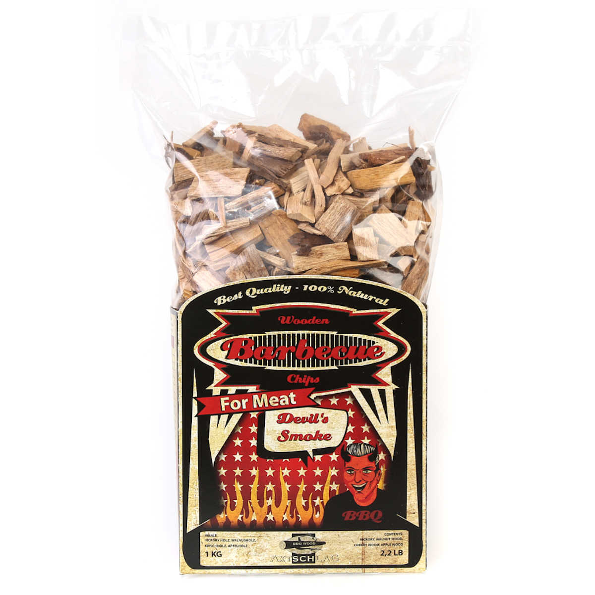 Axtschlag Devil´s Smoke Spezialmischung für Fleisch, 1 kg Axtschlag Devil´s Smoke Spezialmischung für Fleisch, 1 kg