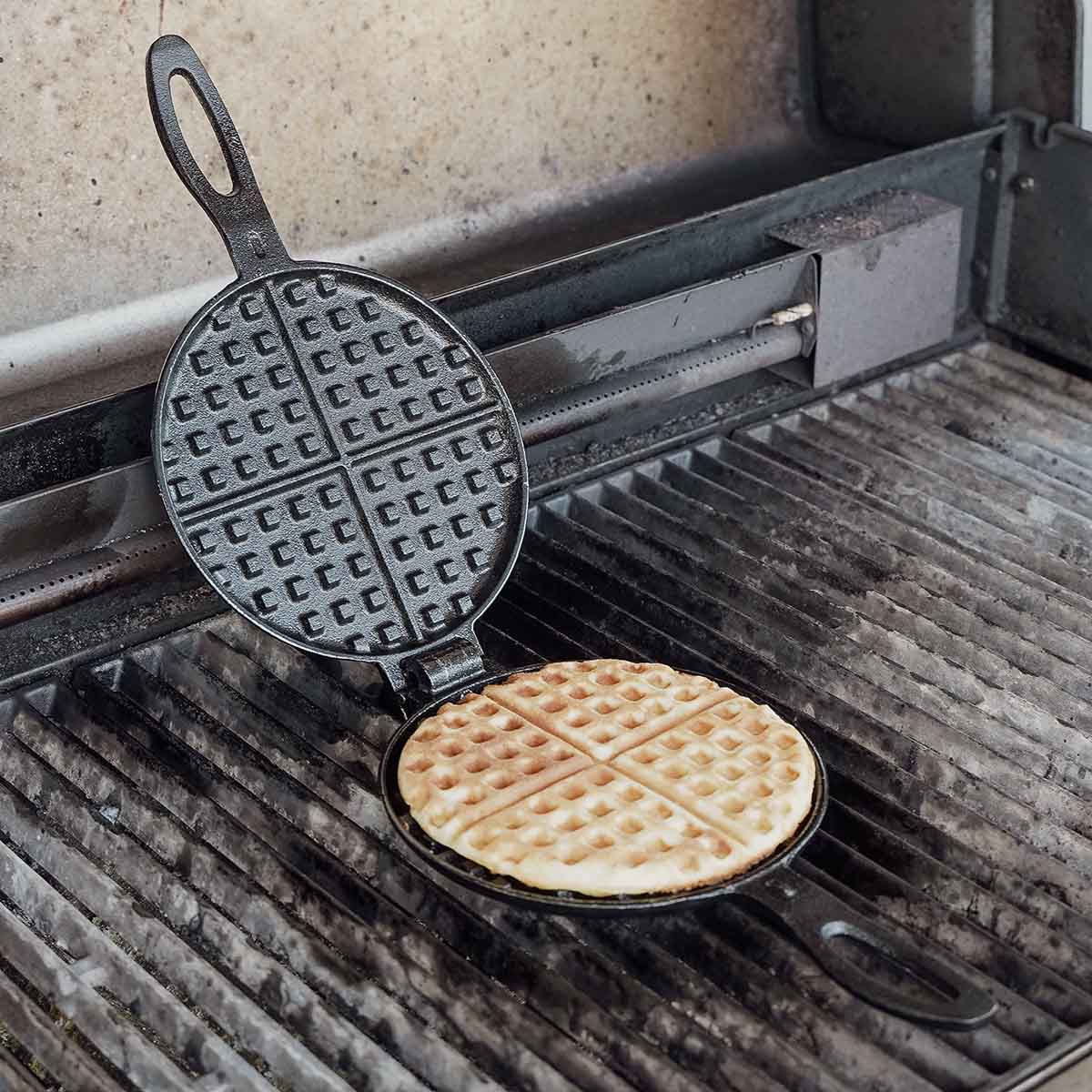 SANTOS Waffeleisen aus Gusseisen Ø 16,5 cm