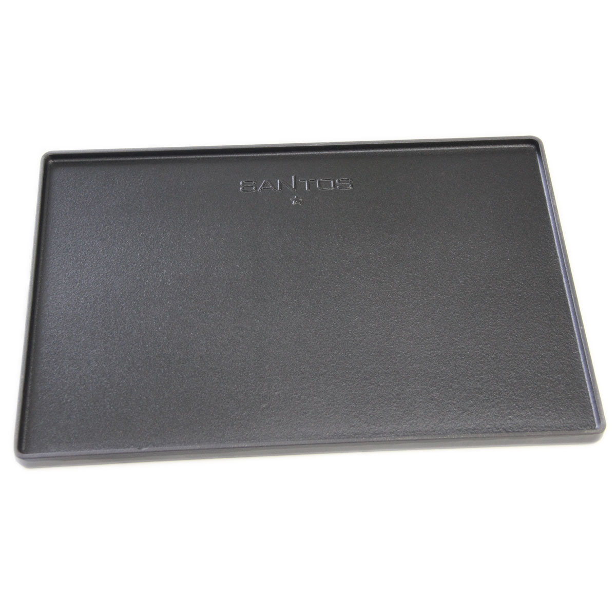 SANTOS Wende-Grillplatte Gusseisen für Napoleon Rogue | 45,1 x 29,5 cm | seasoned