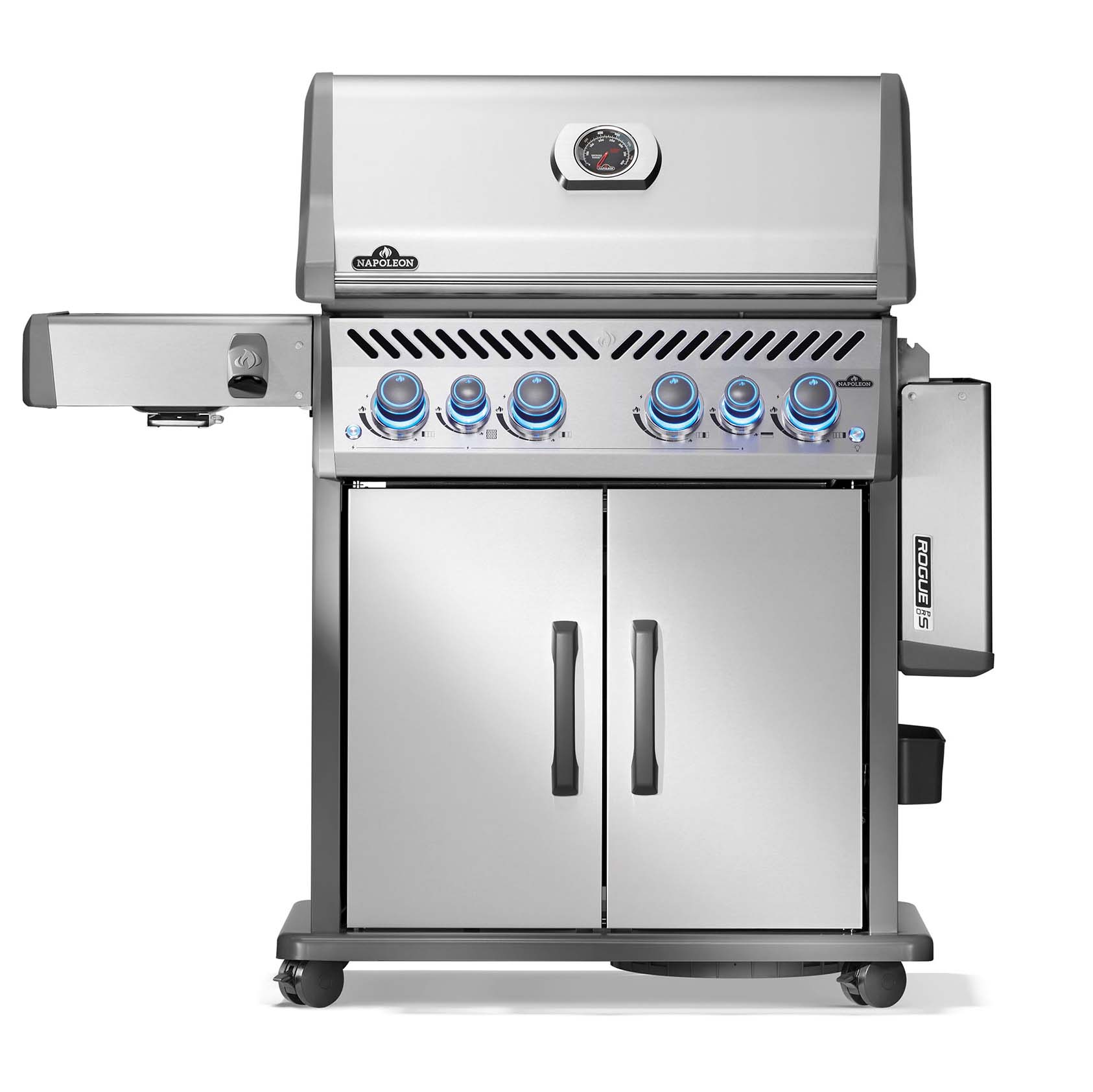 Napoleon Rogue PRO-S 525 mit Edelstahl Rosten | Edelstahl | inkl. SANTOS XXL Plancha