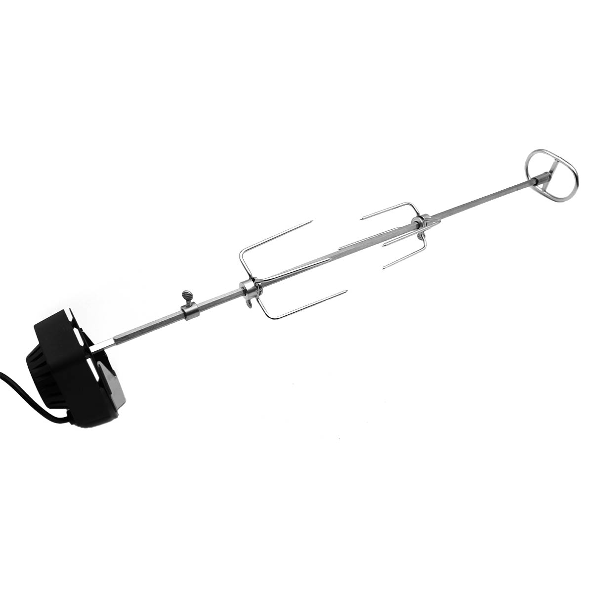 SANTOS Premium Drehspieß für Broil King Regal und Imperial 500er sowie SANTOS E-518 