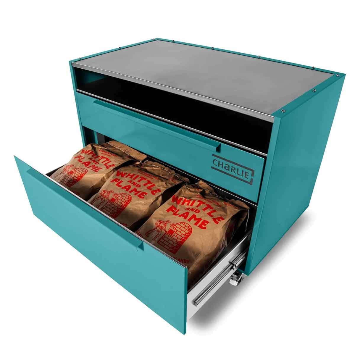 Charlie Oven Beistellwagen | Teal Duck