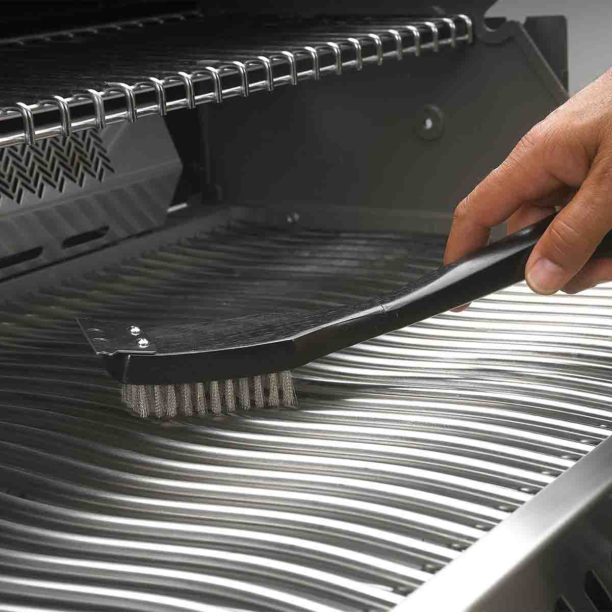 Napoleon Grillbürste schwarz mit Edelstahlborsten 46 cm
