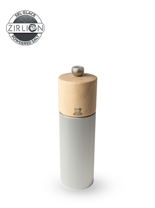 LINE Salzmühle Aluminium/Natur 18 cm