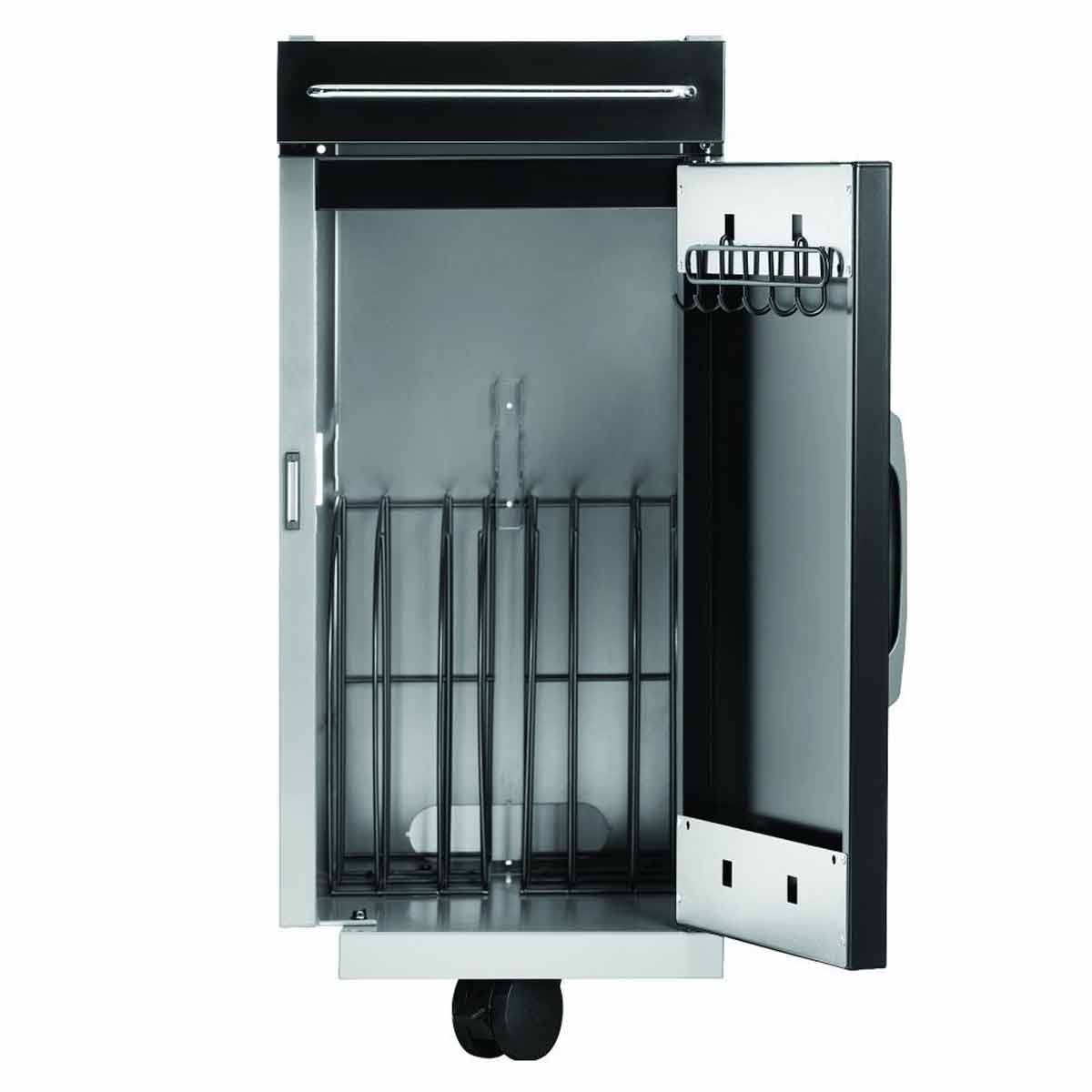 Napoleon Rogue Pro Seitenschrank, schwarz glänzend Napoleon Rogue Pro Seitenschrank, Innenansicht