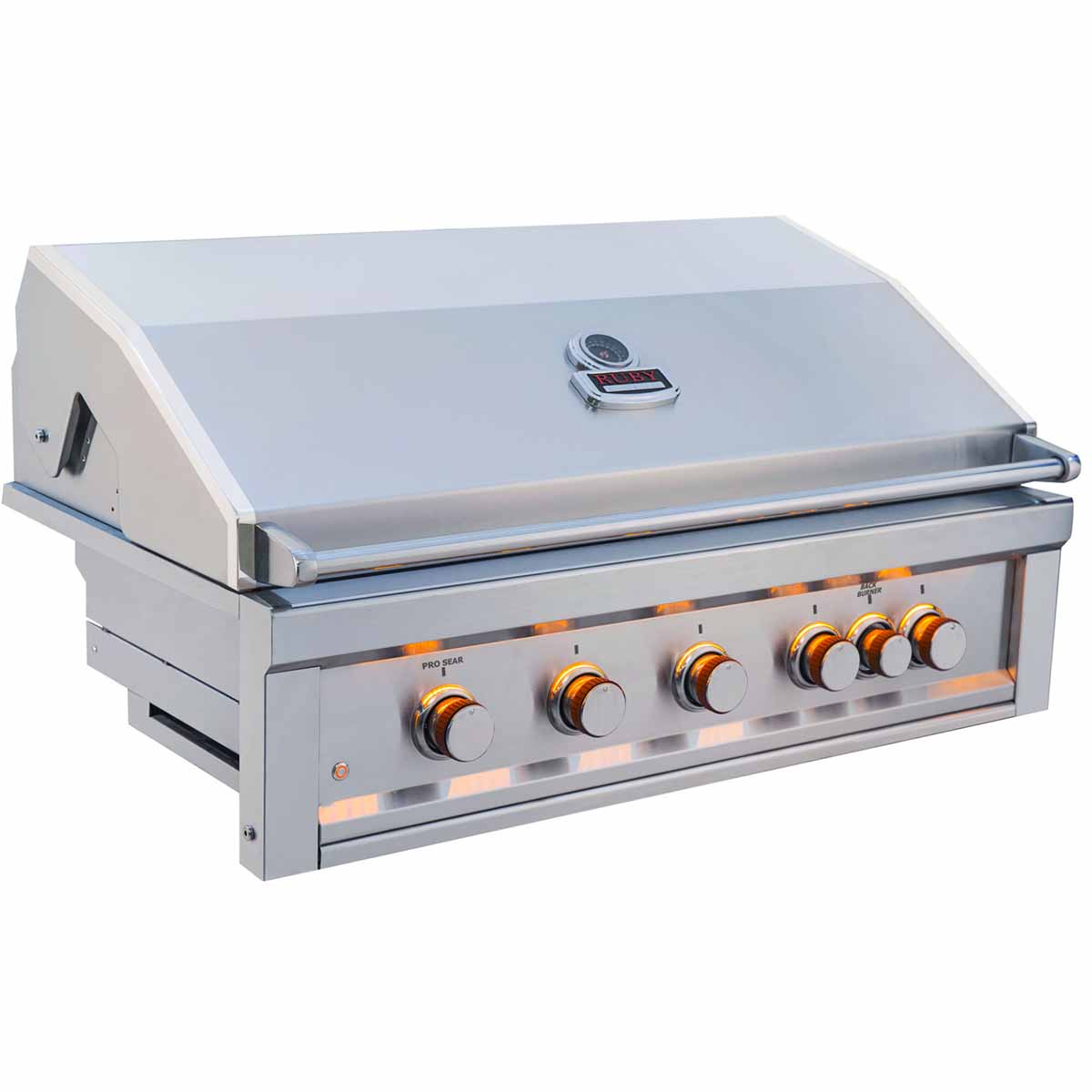 SUNSTONE RUBY Einbaugrill RUBY5B-IR mit Infrarotbrenner 50mbar SUNSTONE RUBY Einbaugrill RUBY5B-IR mit Infrarotbrenner 50mbar