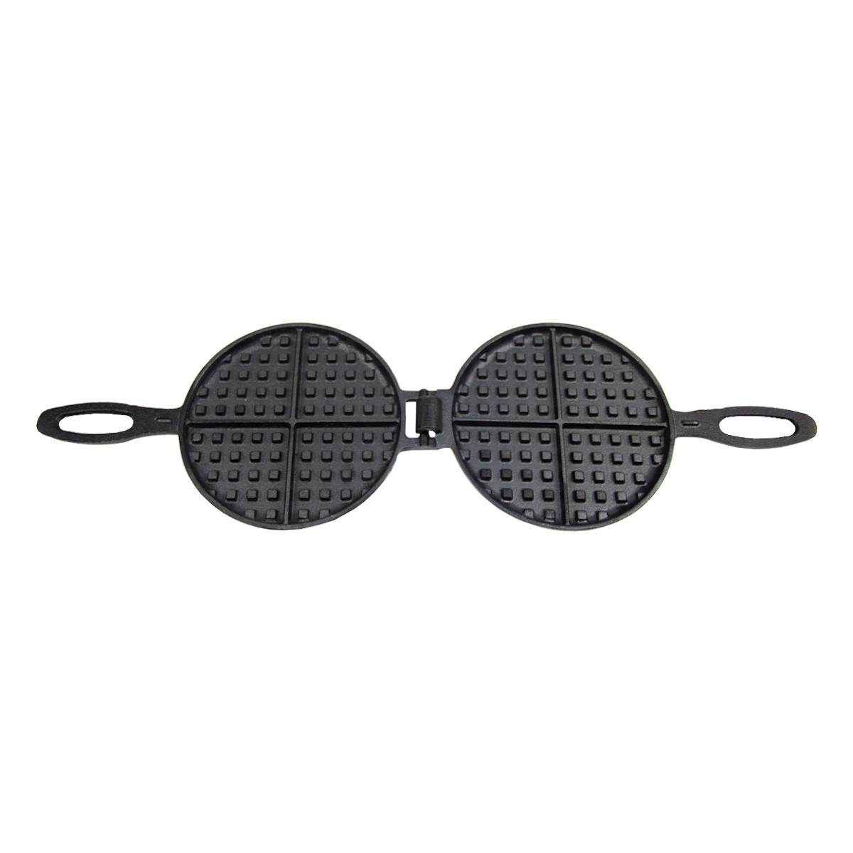 SANTOS XL Gusseisen Waffeleisen, Rund, Gusseisen, Ø 16,5 cm