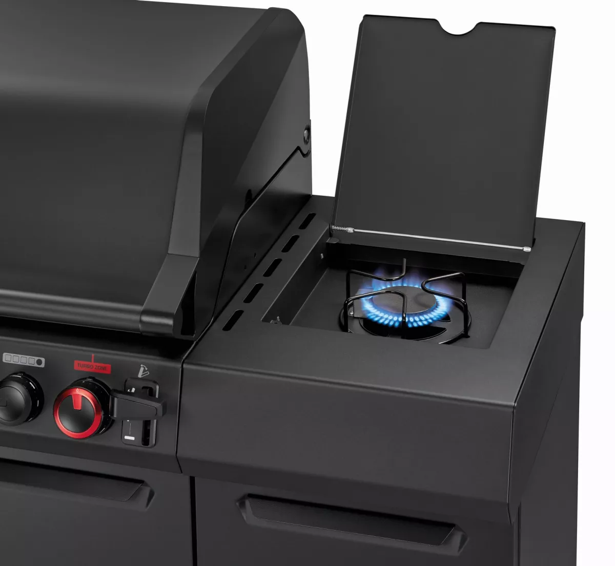 Enders UNIQ® 4 IK KITCHEN CRUSTER® SHADOW – Die Premium-Außenküche für anspruchsvolle Grillfans