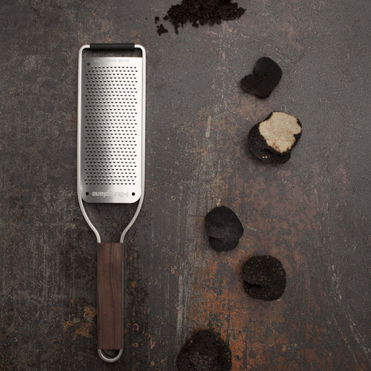 Microplane Master Reibe Fein, Walnuss