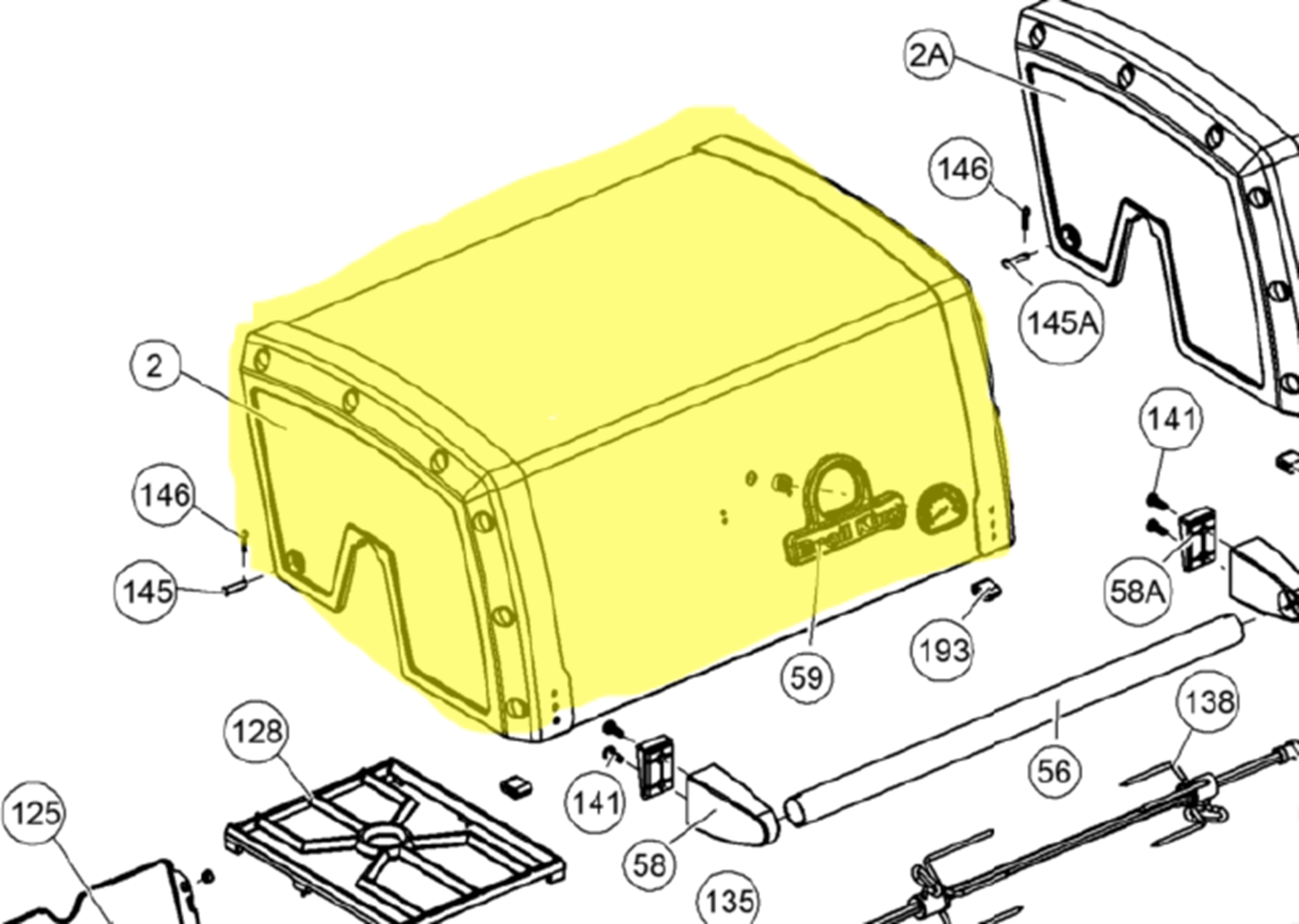 Broil King Deckel groß Schwarz IMPERIAL, REGAL Broil King Deckel groß Schwarz IMPERIAL, REGAL
