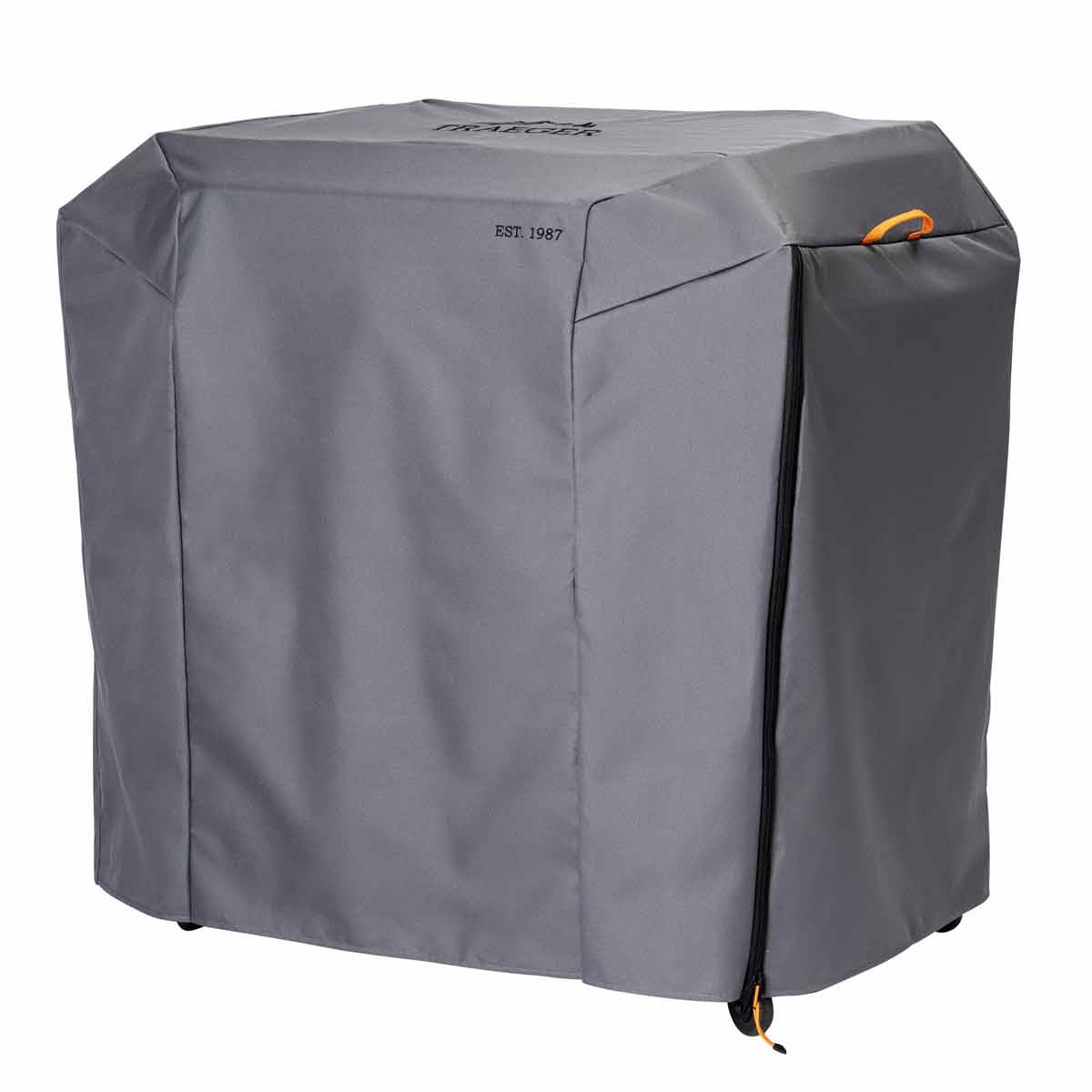 Traeger Abdeckhaube für Flatrock 2 Planchagrill Seitenansicht