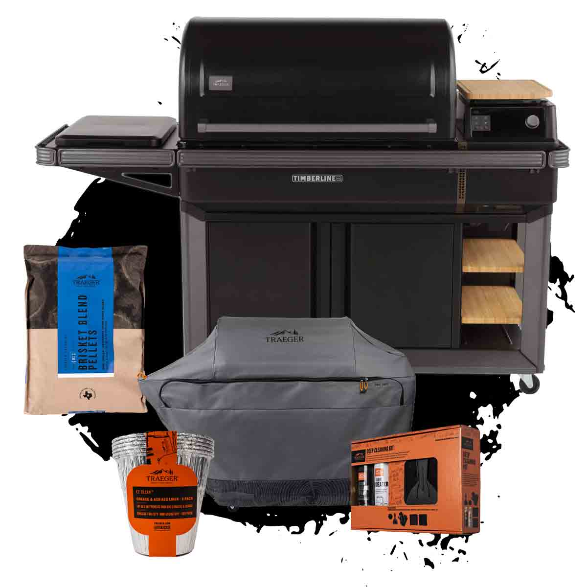 Traeger Pelletgrill Timberline XL Smoke Master Bundle