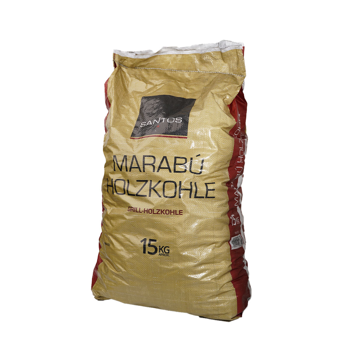SANTOS Premium Marabu Holzkohle | 15 kg