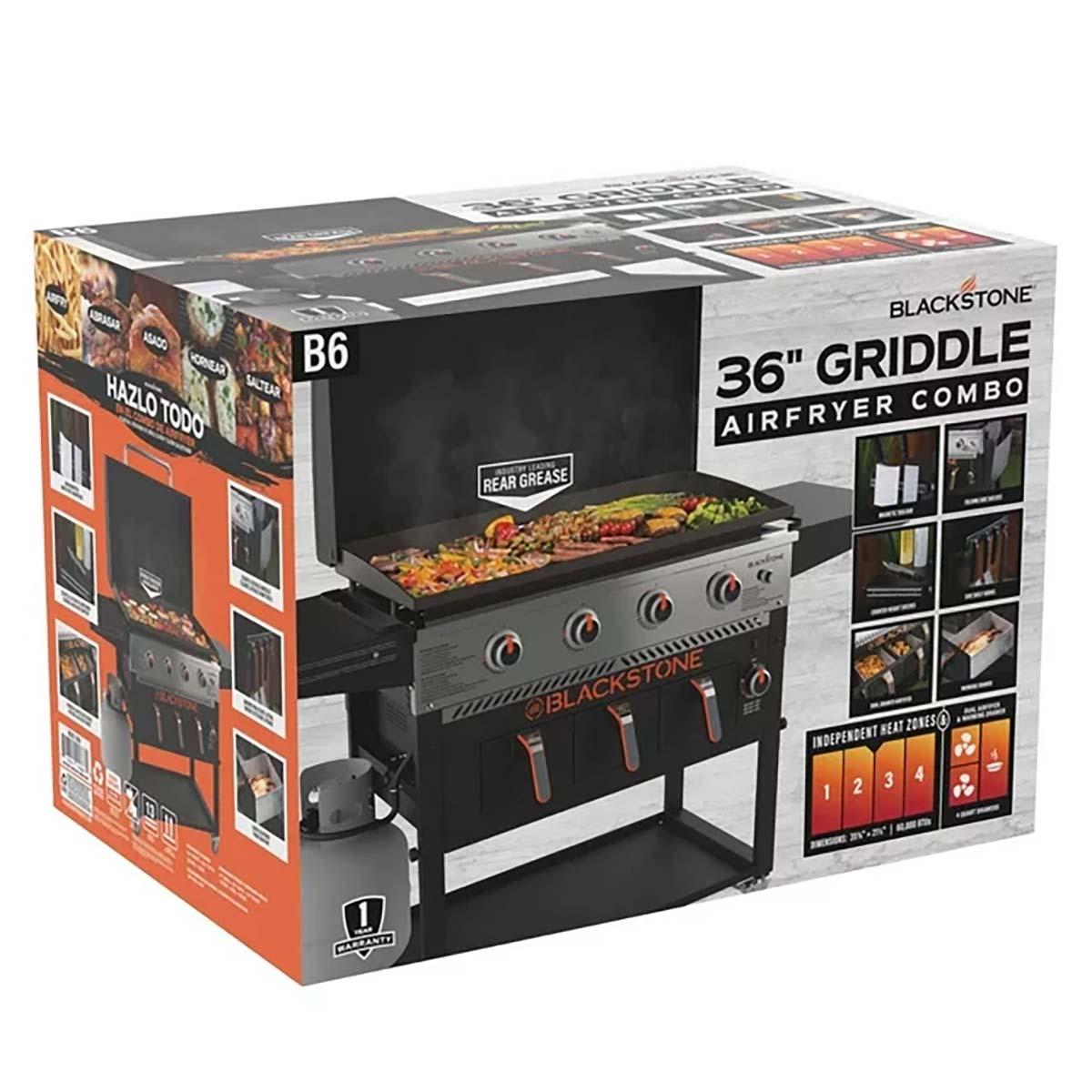 Blackstone Plancha Grill 36" mit Airfryer | 91 cm