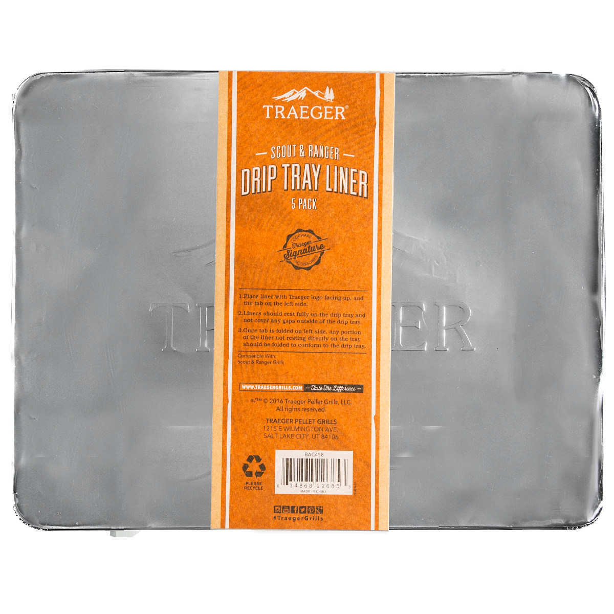 Traeger Alublech Schutzfolie für Ranger | 5er Pack Traeger Alublech Schutzfolie für Ranger Produktbild