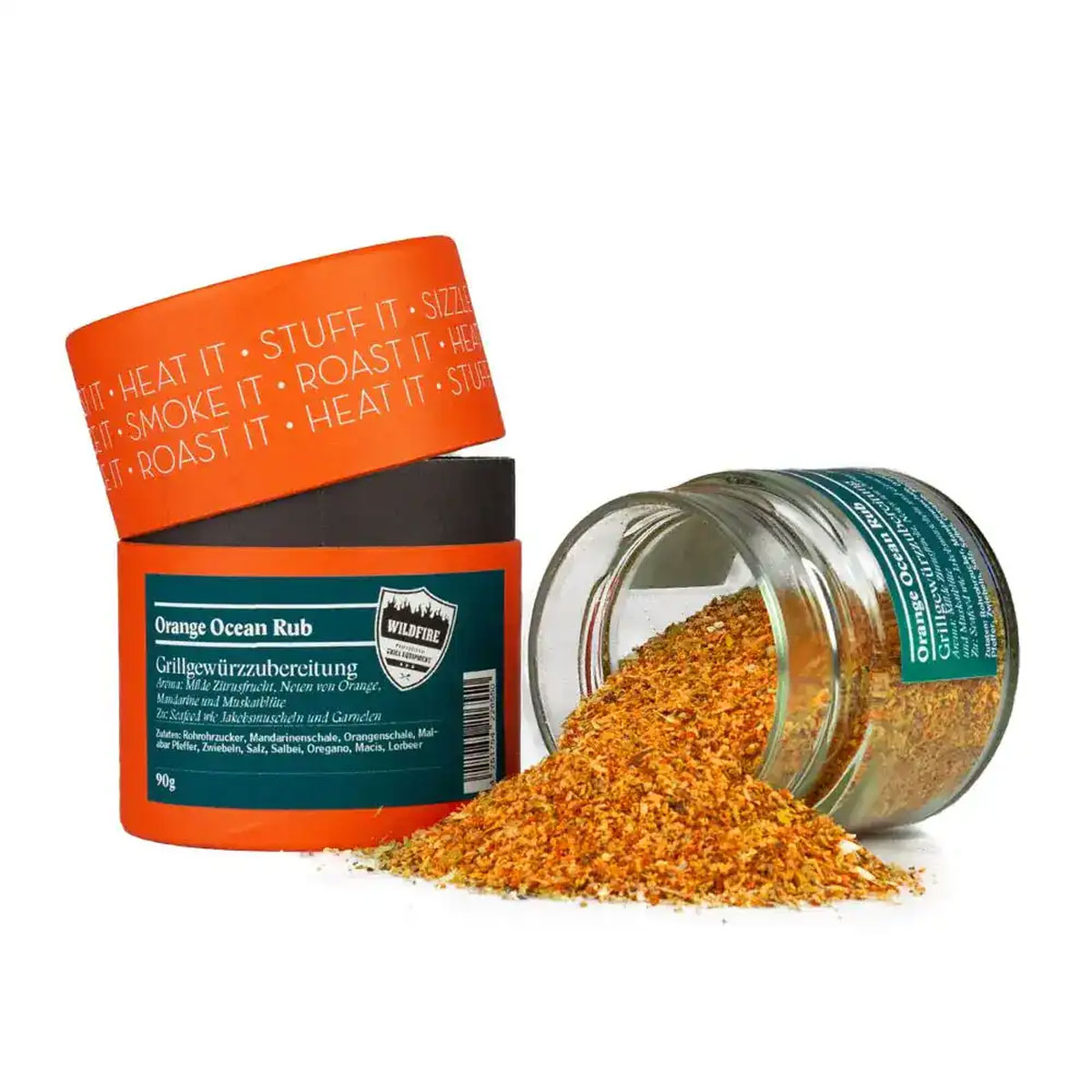 Big Green Egg Wildfire Orange Ocean Rub 90g Big Green Egg Wildfire Orange Ocean Rub 90g