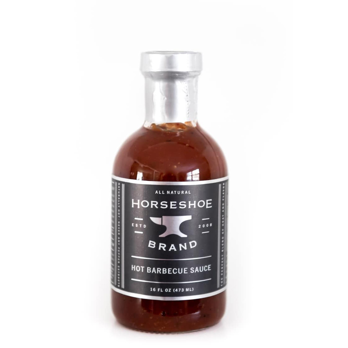 Horseshoe Brand Barbecue Sauce Hot 473 ml
