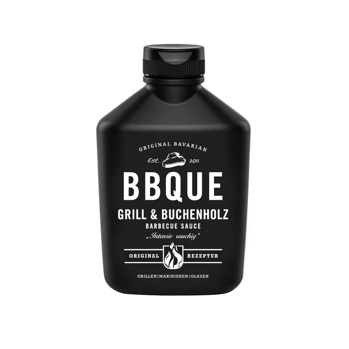 BBQUE Barbecue Sauce Honig &amp; Senf, 400 ml