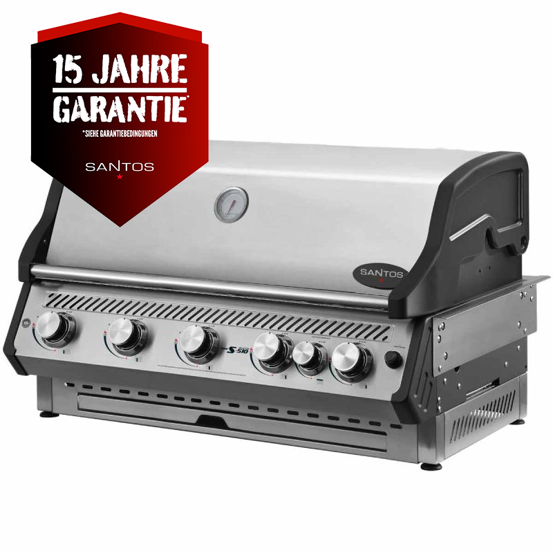 SANTOS Free S-510 PRO Einbaugrill | Heckbrenner | Edelstahl SANTOS Free S-510 PRO Einbaugrill | Heckbrenner | Edelstahl