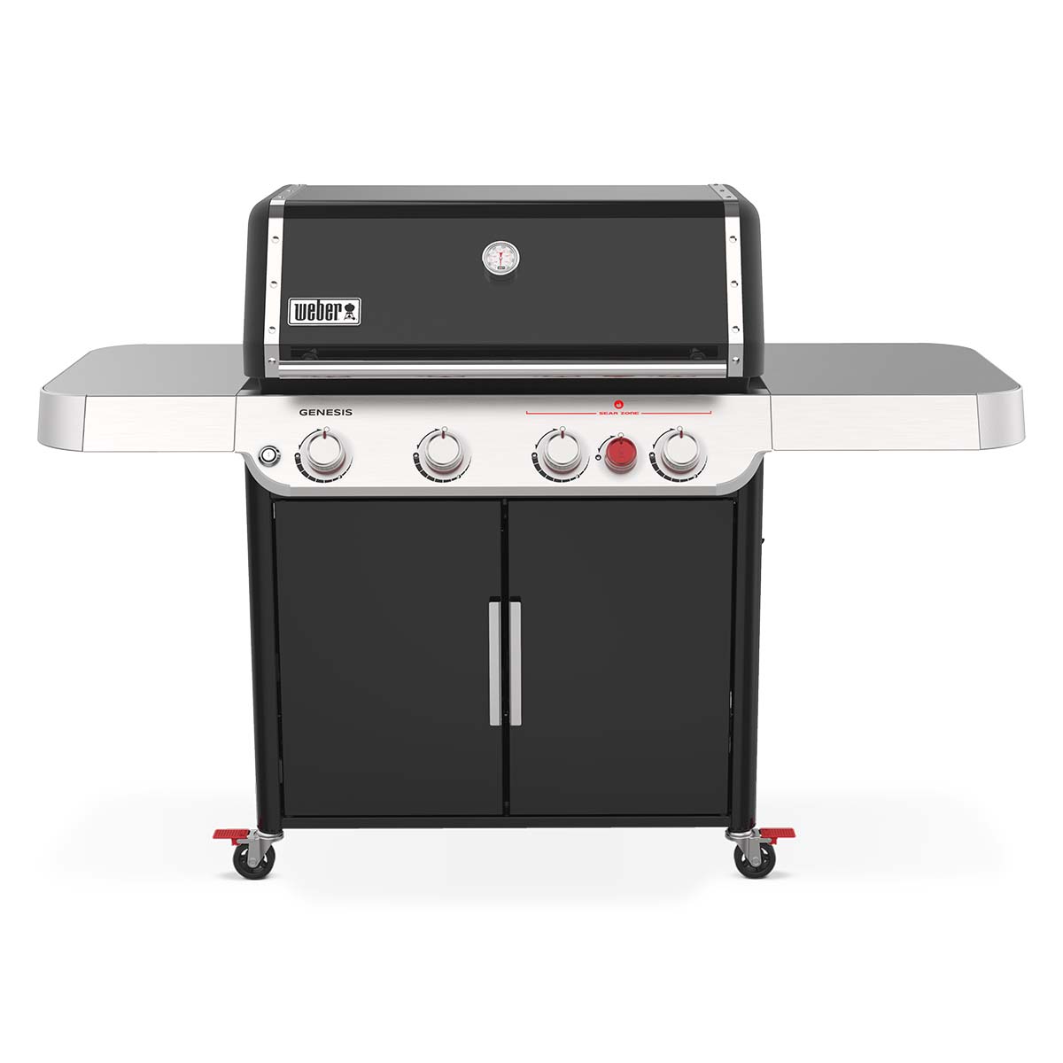 Weber Genesis E-425s Gasgrill, Schwarz Weber Genesis E-425s Gasgrill, Schwarz