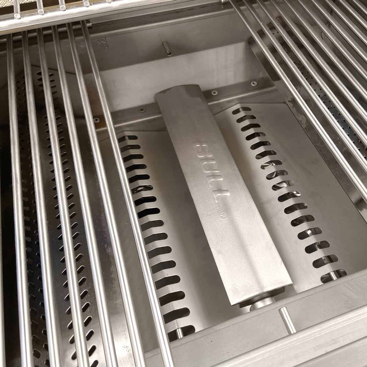 Bull Brahma Einbau Gasgrill | 5 Brenner | Edelstahl | Infrarot Heckbrenner & Rotisserie