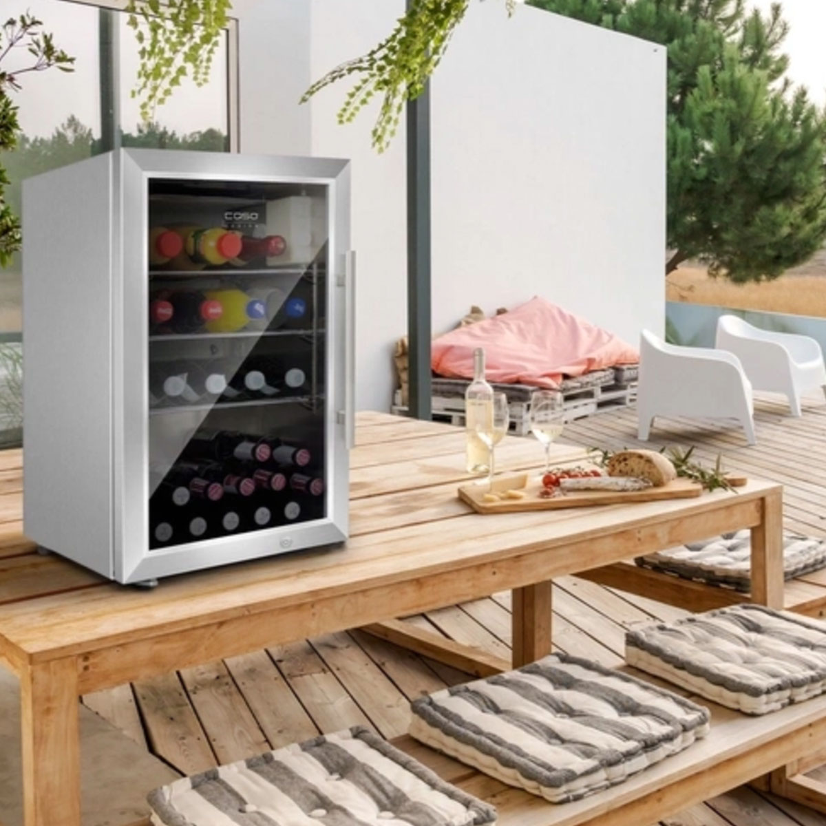 CASO Outdoor Kühlschrank Caso Barbecue Cooler, Türanschlag links