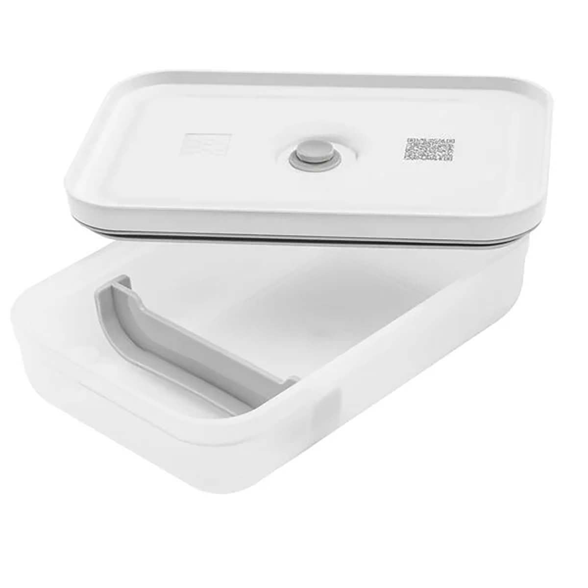 ZWILLING FRESH & SAVE Vakuum Lunchbox L flach | Kunststoff | Semitransparent-Grau