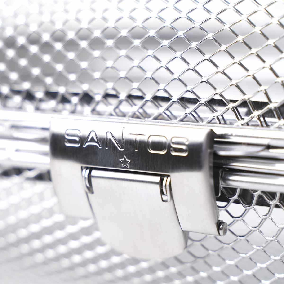 SANTOS Drehspieß Korb | Edelstahl 