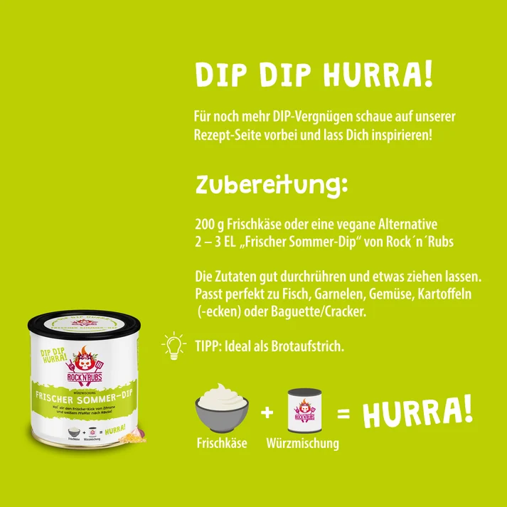 Dip Dip Hurra Frischer Sommer Dip