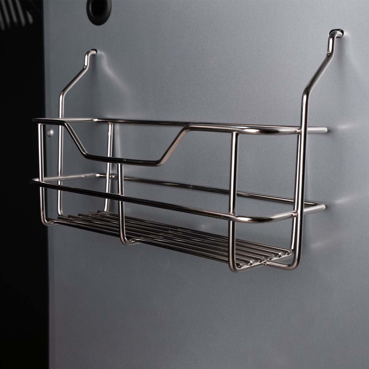 SANTOS Gasgrill S-318 | Seiten- & Heckbrenner, Edelstahl inkl. Drehspieß & Silikonablage