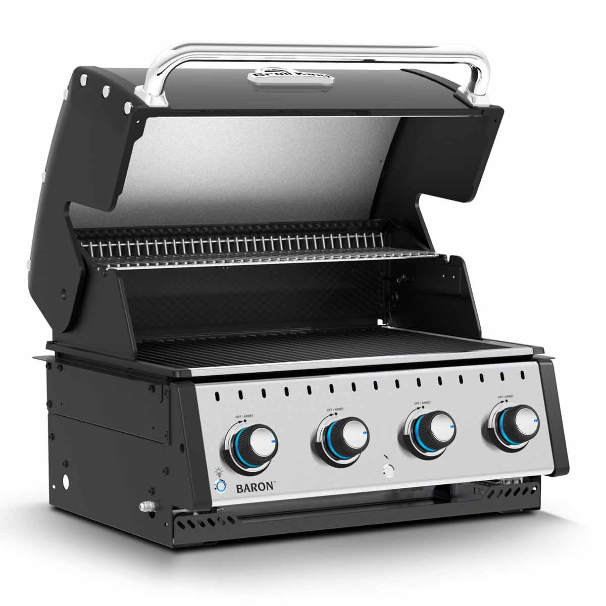 Broil King Baron 420 Einbau-Gasgrill in Schwarz  Broil King Baron 420 Einbau-Gasgrill in Schwarz